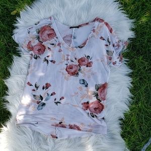 Sweet Claire Super Soft Floral Tee